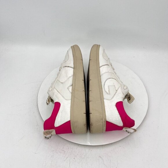 Kurt Geiger Women Size EU 40 US 9 White Red Leather G Logo Casual Shoes - Picture 7 of 14